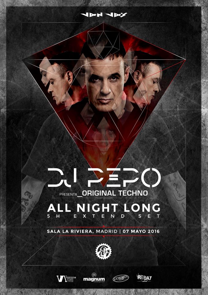 DJ PEPO presenta “Original Techno” en La Riviera