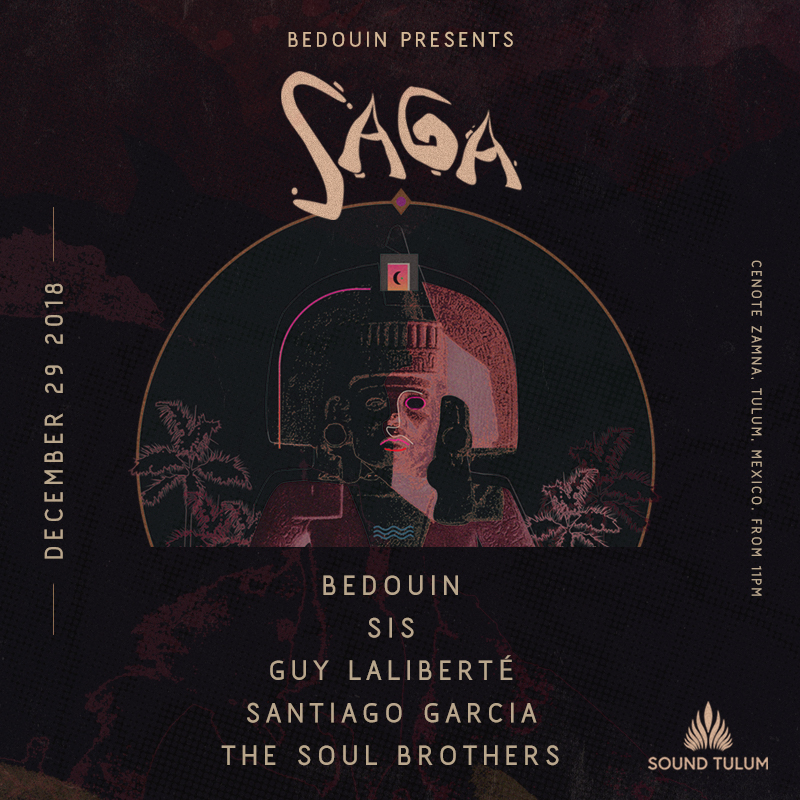 Sound Tulum revela el Lineup de su Opening Party con Bedouin presentando SAGA